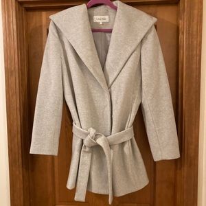 Calvin Klein Wrap Coat